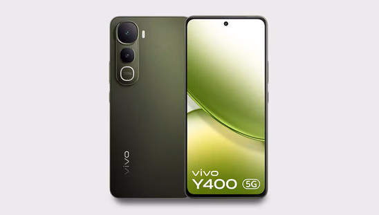 Vivo Y400 5G (8 GB RAM, 128 GB, Olive Green)
