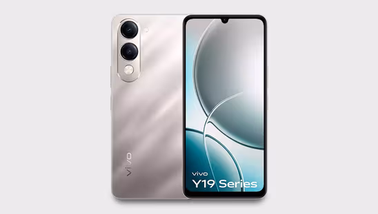 Vivo Y19S 5G (4 GB RAM, 64 GB, Titanium Silver)