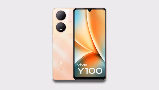 Vivo Y100 (8 GB RAM, 128 GB, Twilight Gold)
