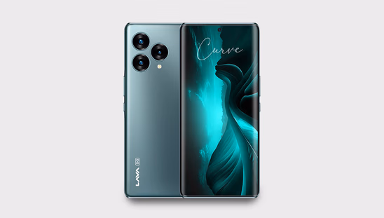 Lava Blaze Curve (8 GB RAM, 128 GB, Iron Glass)