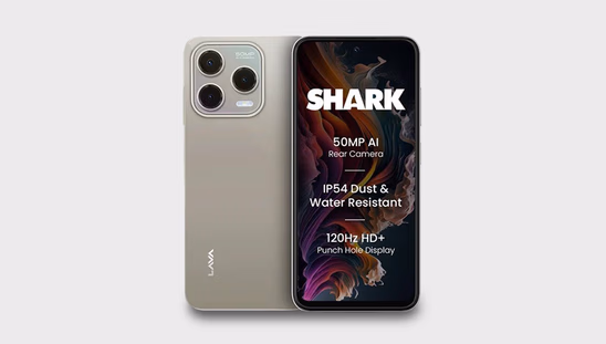 Lava Shark (4 GB RAM, 64 GB, Titanium Gold)