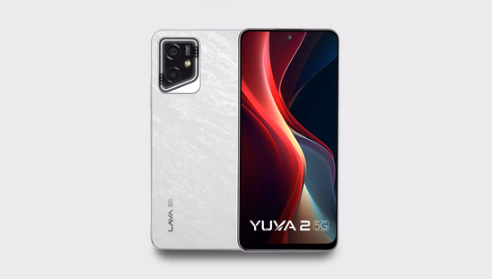 Lava Yuva 2 5G (4 GB RAM, 128 GB, Marble White)