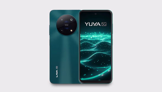 Lava Yuva 4 (4 GB RAM, 64 GB, Mystic Green)