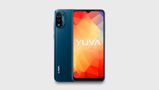 Lava Yuva (2 GB RAM, 32 GB, Luster Blue)