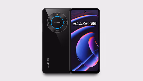 Lava Blaze 2 5G (4 GB RAM, 64 GB, Glass Black)