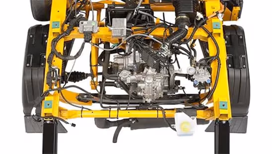 Tvs King Kargo ZK FI-4S CNG - Engine