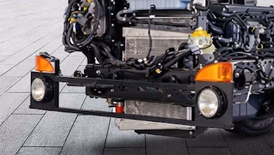 Bharatbenz 1017 Chassis - Headlights