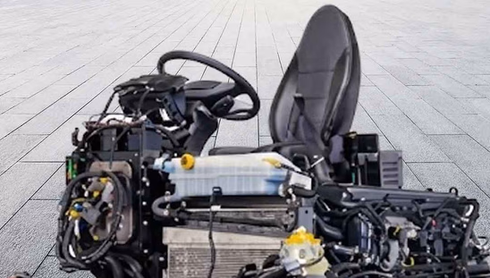 Bharatbenz 1017 Chassis - Seat