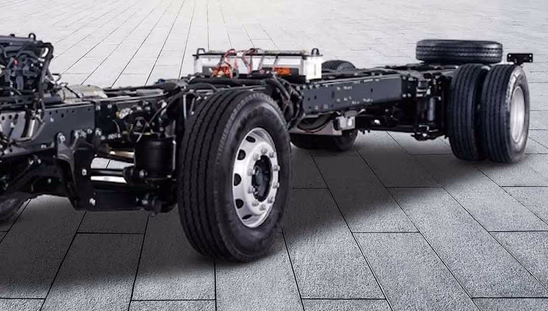 Bharatbenz 1017 Chassis - Tyres