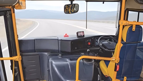 Force School Bus 4020WB - Cabin Interior