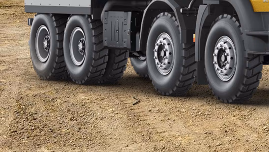 BharatBenz 3532CM - Tyres