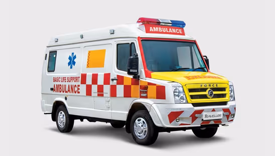 Force Traveller Ambulance   Commercial Vehicle