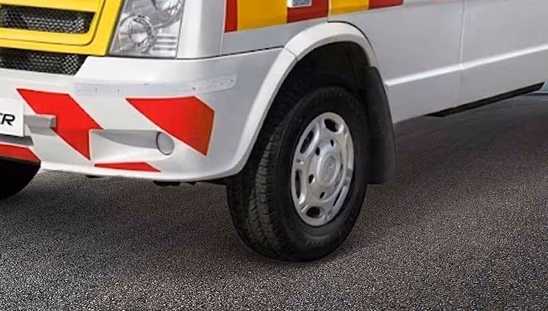 Force Traveller Ambulance-Tyre