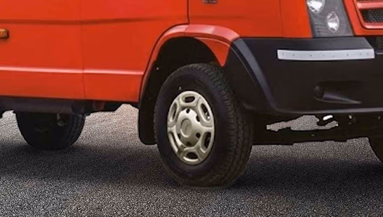 Force Traveller Delivery Van-Tyre
