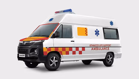 टाटा Winger  Ambulance 3488 WB  B- Type Commercial Vehicle