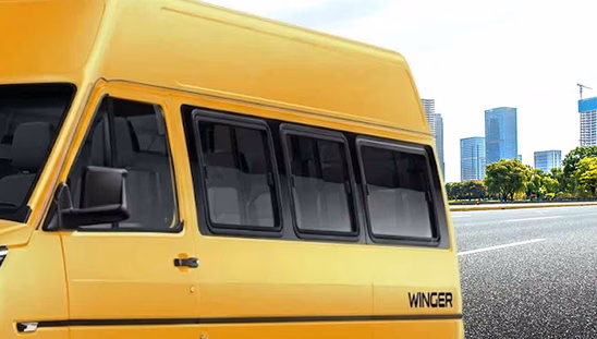 Tata Winger School-Side Window