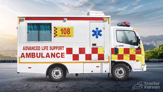 Eicher Skyline Ambulance - Right