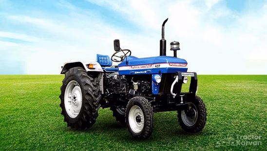 Powertrac 437 Tractor in Farm