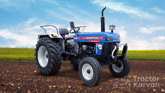 Powertrac Euro 55 Powerhouse Tractor in Farm