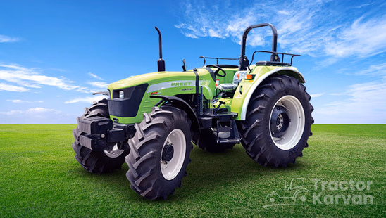 Preet 10049 4WD Tractor in Farm