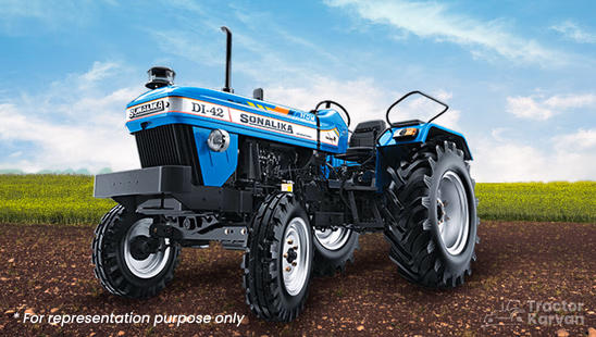 Sonalika DI 42 Tractor in Farm