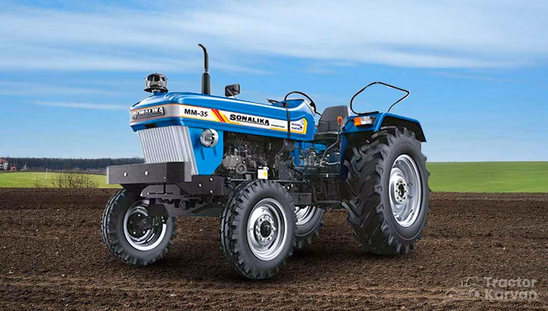 Sonalika MM 35 DI Tractor in Farm