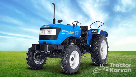 Sonalika Sikander RX 50 4WD Tractor in Farm