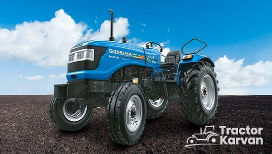 Sonalika Sikander RX 47 Tractor in Farm