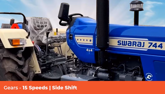 Swaraj 744 FE 4WD Tractor