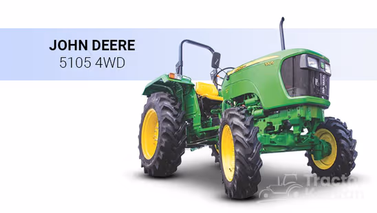 जॉन डियर 5105 4WD  Tractor