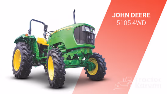 जॉन डियर 5105 4WD  Tractor