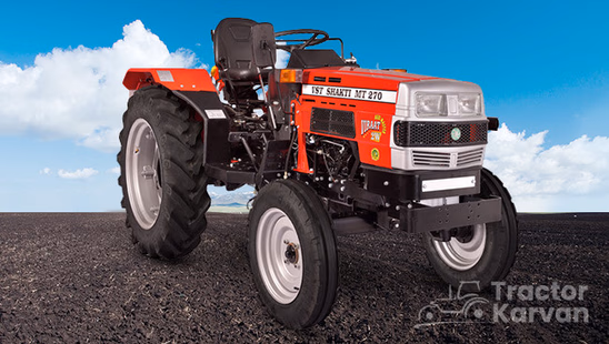 वीएसटी शक्ति MT 270 - विराट एग्रीमास्टर Tractor in Farm