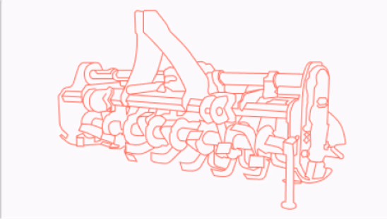 Shaktiman Regular Smart RS 160 Rotavator Implement
