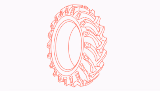 GOOD YEAR 16.9-28 Sampurna Tyre