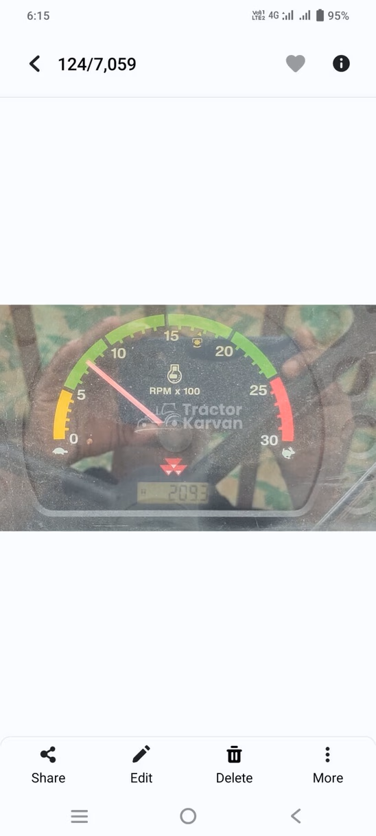 Massey Ferguson 9500 Second Hand Tractor