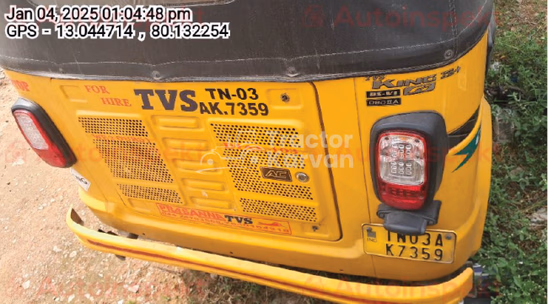 TVS King Deluxe Used Commercial Vehicle