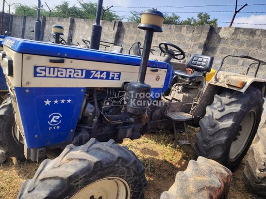Swaraj 744 FE 4WD Second Hand Tractor