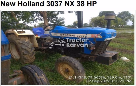 न्यू हॉलैंड 3037 NX Second Hand Tractor