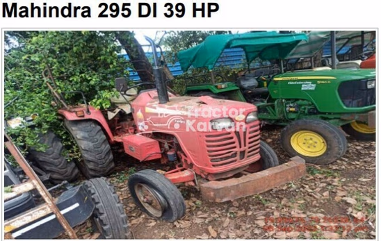 Mahindra Sarpanch 295 DLX Second Hand Tractor